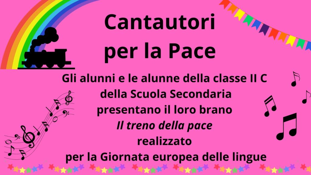 CANTAUTORI PER LA PACE – 2°C Scuola secondaria 24/25