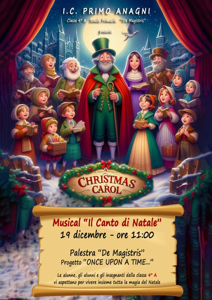 La classe 4°A presenta il musical “A Christmas Carol”